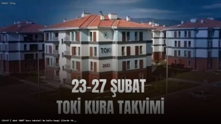 TOKİ Kura Takvimi: 19 Bin Aileye Konut Müjdesi