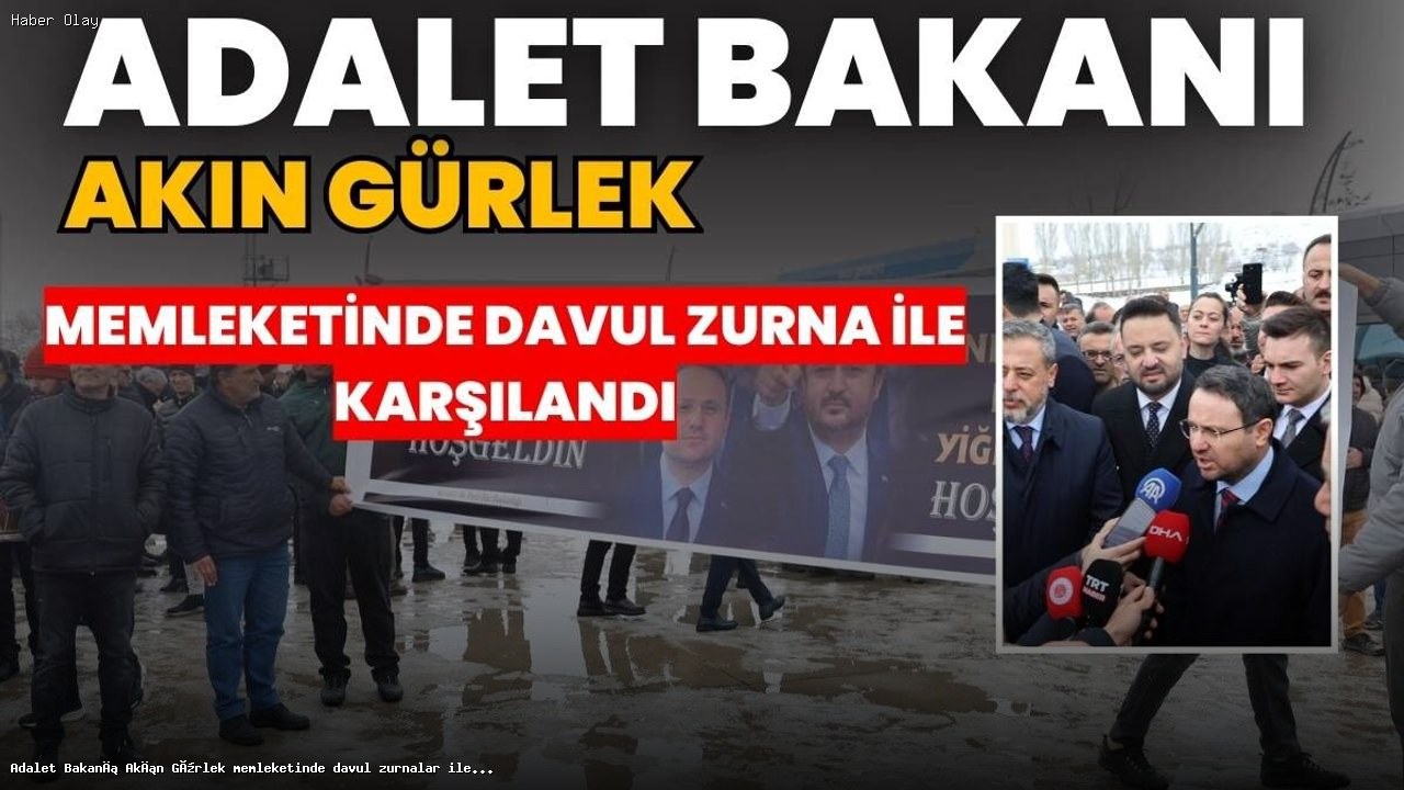 Akın Gürlek, Nevşehir’de Coşkuyla Karşılandı