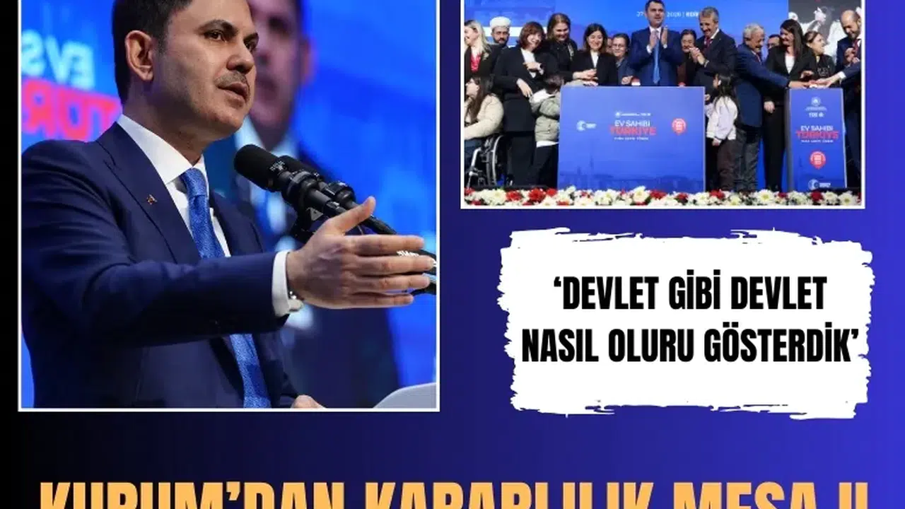 Edirne’de Sosyal Konut Projesi ve Kentsel Dönüşüm Açıklamaları