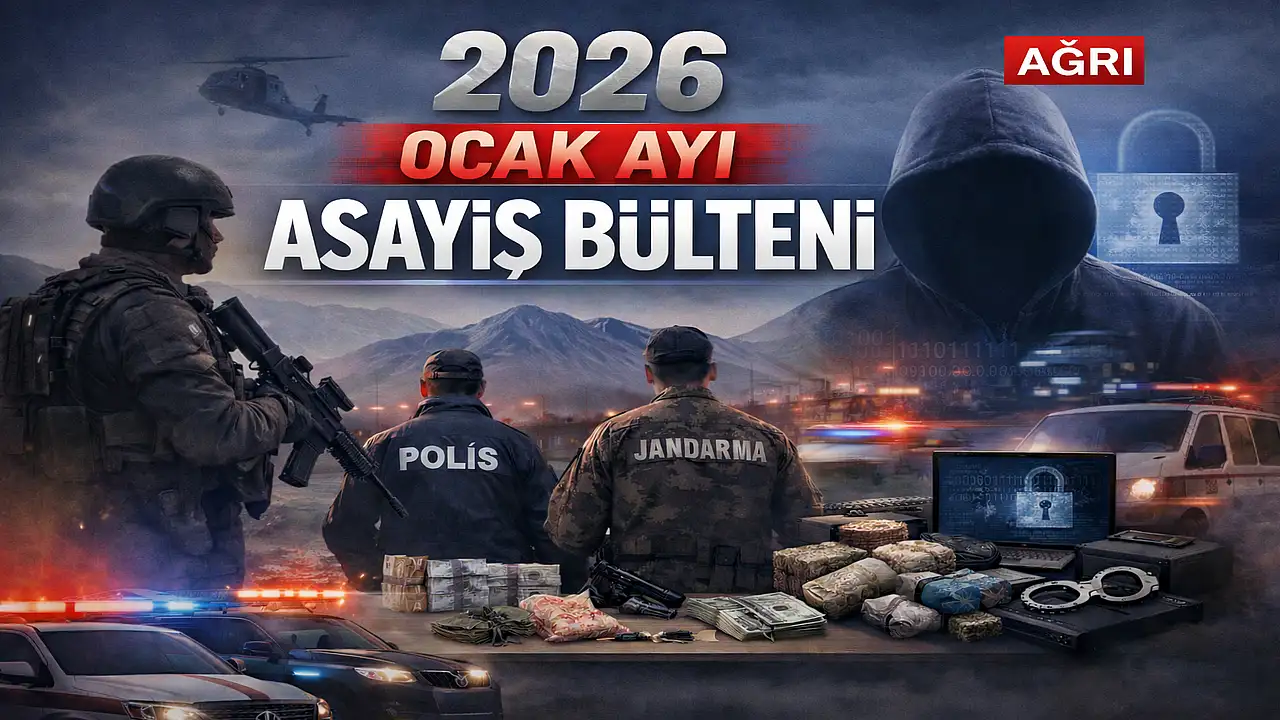 Ağrı’da 27 Operasyon: Güvenlik Raporu Açıklandı