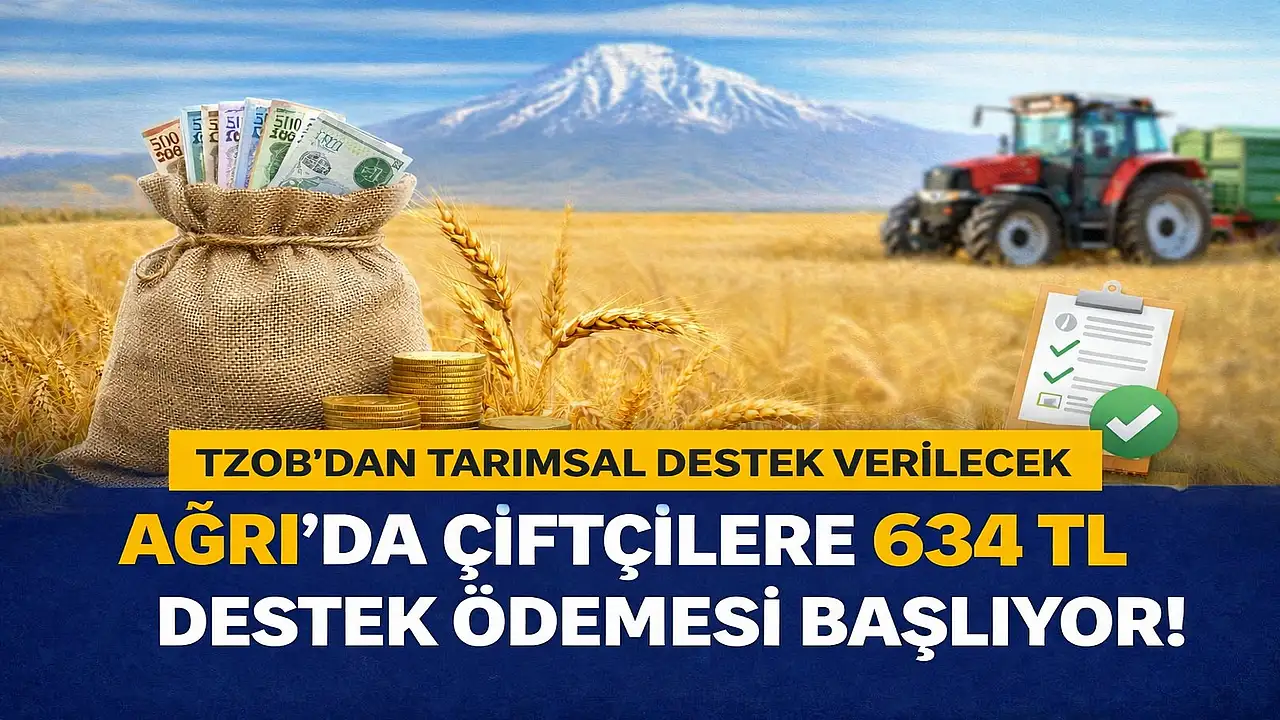 Çiftçilere Ödeme Tarihleri Açıklandı: Dekar Başına 634 TL Desteği