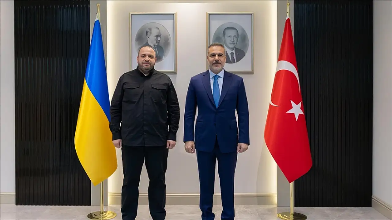 Fidan, Ukrayna’nın Güvenlik Yetkilisi ile Görüştü