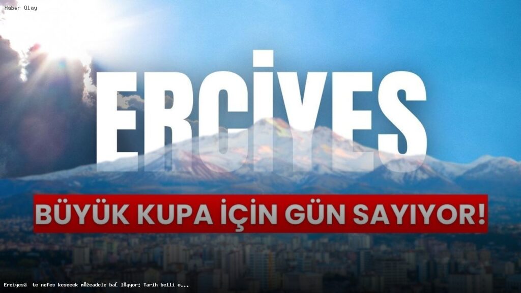 Erciyes Kayak Merkezi’nde Heyecan Dolu Sprint Yarışmaları Başlıyor