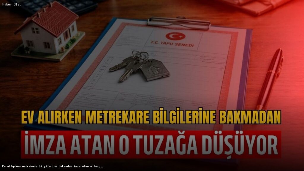 Ev Alırken Dikkat Edilmesi Gereken Hayati Detaylar