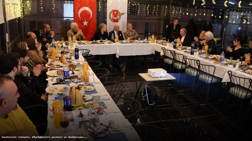 Kırıkkale’de Gazeteciler ve Akademisyenler İftar Yemeğinde Buluştu