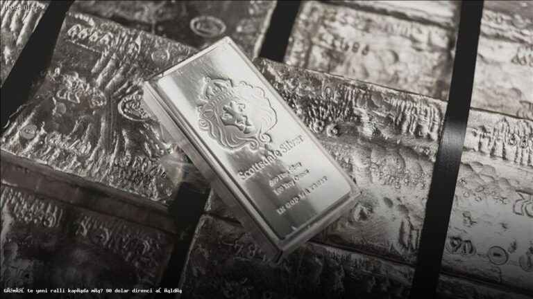 Gümüşte Yükseliş Beklentisi: 90 Dolar Eşiği Aşıldı