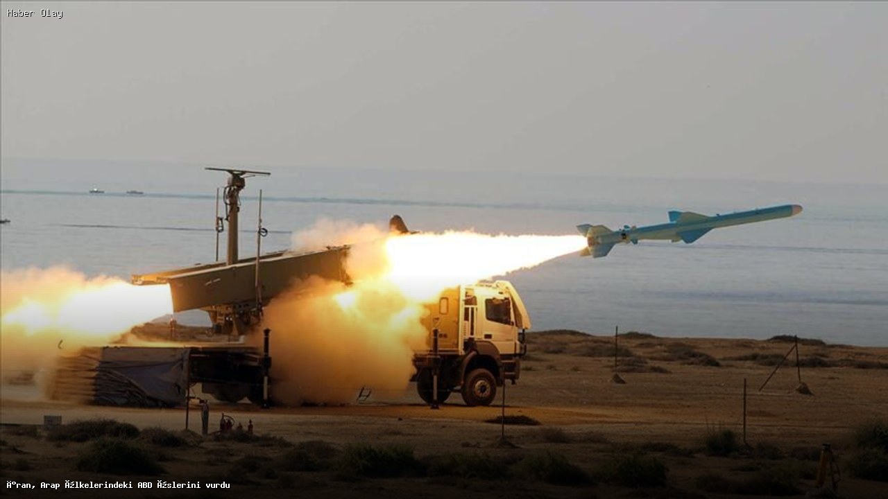 İran, ABD Üslerine Füze Saldırısında Bulundu