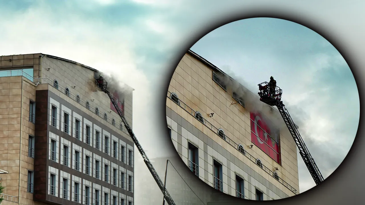 Zeytinburnu’ndaki Polisevi’nde Yangın Paniği!