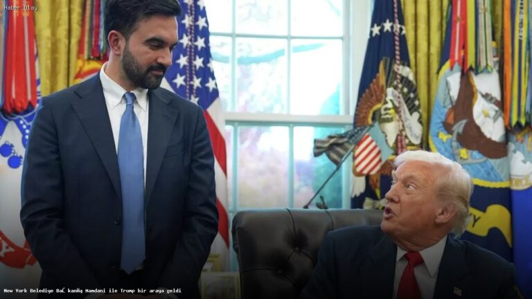 Mamdani ve Trump’tan Sosyal Konut Projesi Görüşmesi