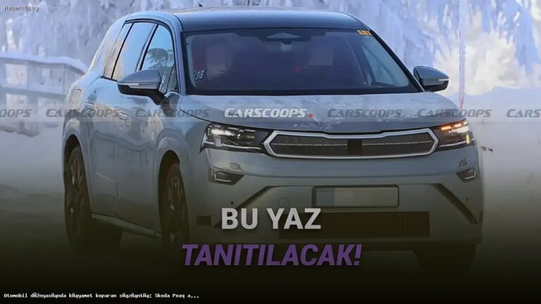 Skoda Peaq: Elektrikli SUV Dünyasında Yeni Bir Dönem Başlıyor