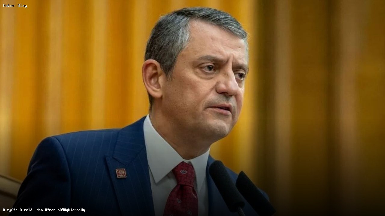 Özgür Özel’den İran Politikalarına Sert Tepki