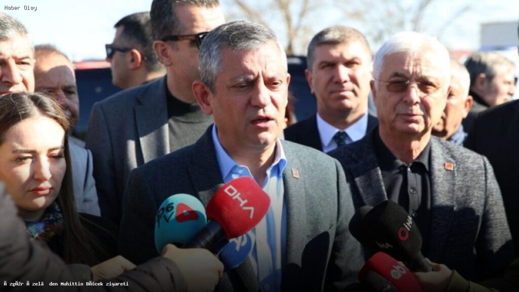 Özgür Özel, Eski Başkan Böcek’i Cezaevinde Ziyaret Etti