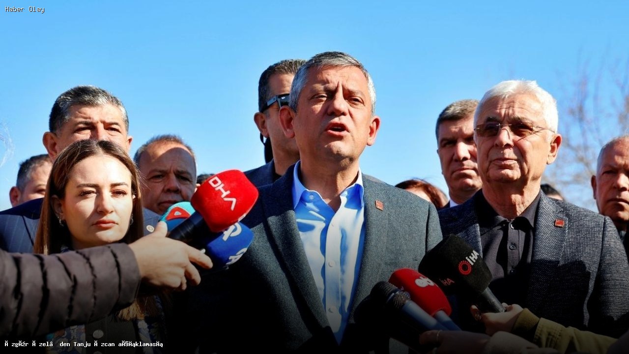 Özgür Özel’den Tanju Özcan Hakkında Çarpıcı Değerlendirmeler