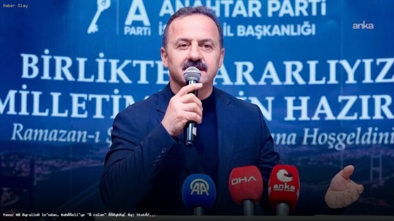 Yavuz Ağıralioğlu’ndan Bahçeli’ye Öcalan tepkisi