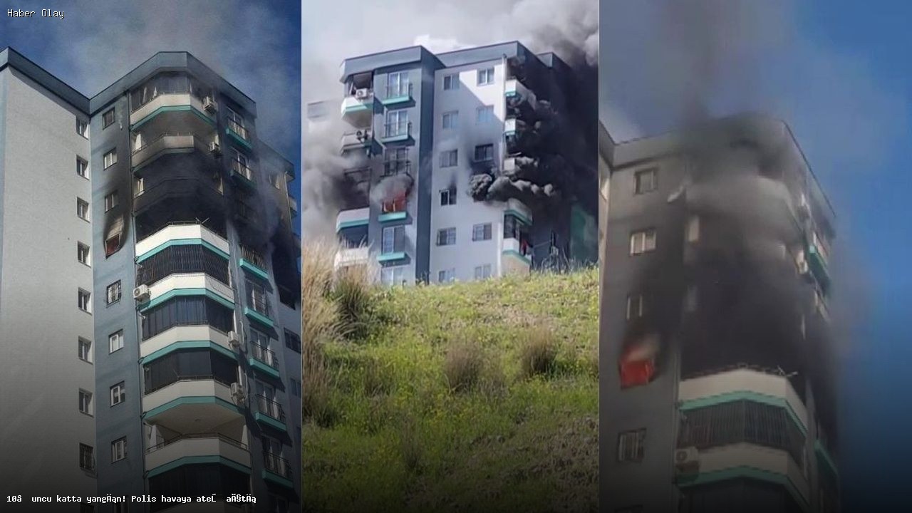 Adana’da yangın paniği! Polis kalabalığı havaya ateşle dağıttı