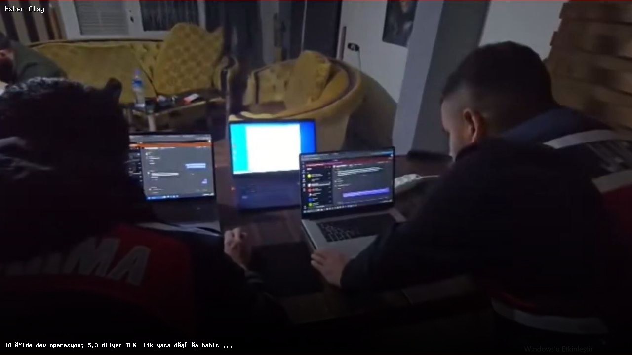 Yasa Dışı Bahis Ağına Dev Darbe: 5.3 Milyar TL’lik Operasyon