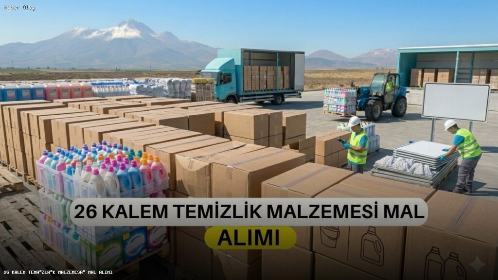 Erciyes Üniversitesi’nde Temizlik Malzemesi İhalesi Nasıl Yapılacak?