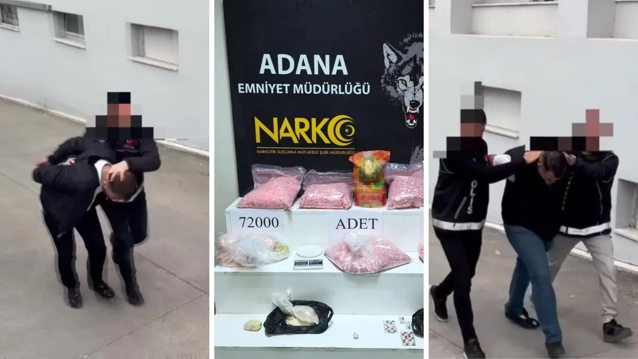 Adana’da 72 Bin Uyuşturucu Hapla Yakalananlar Kimdir?