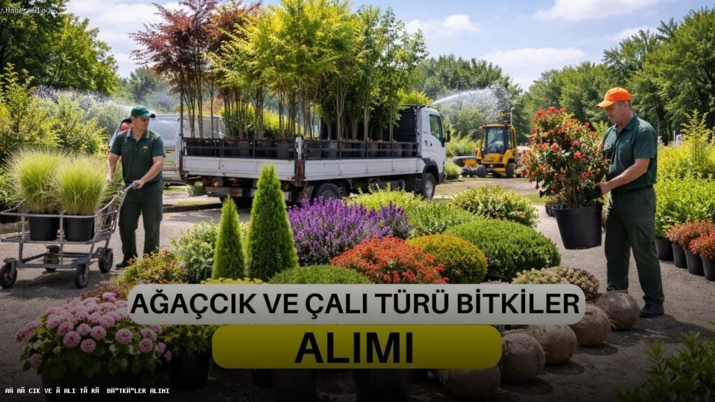 Ağaçcık ve Çalı Türü Bitkiler Alımı İhalesi Nasıl Yapılacak?