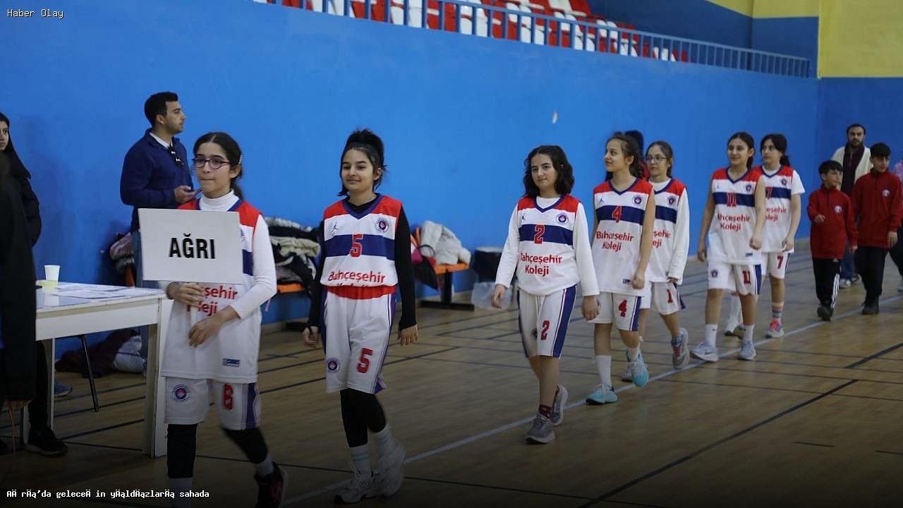 Ağrı’da Genç Basketbolcuların Heyecanı Başladı