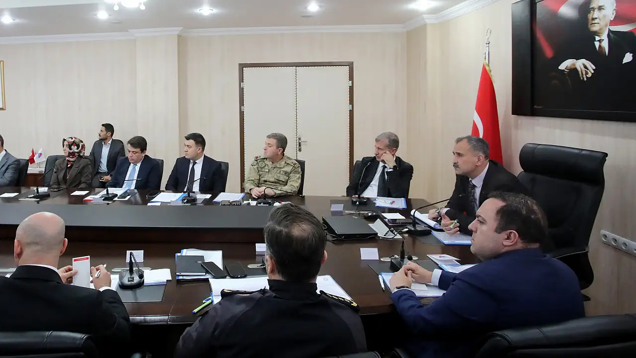 AİÇÜ’de Üniversite Güvenliği İçin Toplantı Gerçekleşti