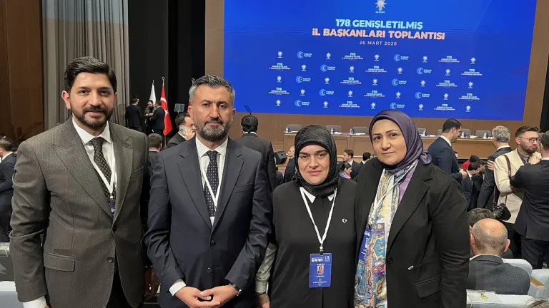 AK Parti Ağrı Ekibi, Ankara’da Önemli Toplantıya Katıldı