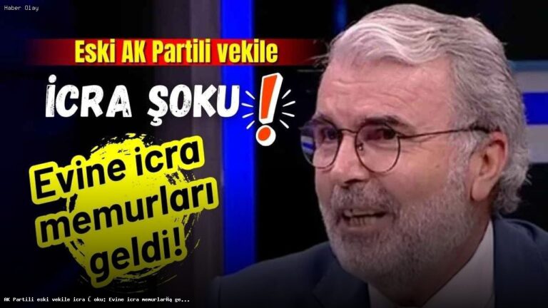 Eski AK Partili Vekil Resul Tosun’a İcra Şoku Geldi!