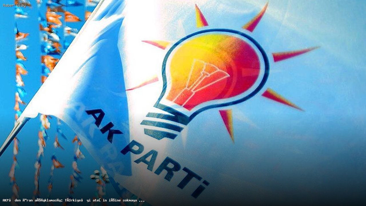 AKP’den İran’a Tepki: Milli Güvenlik Pazarlık Konusu Değil