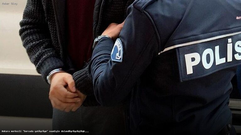 Ankara’da Borsa Dolandırıcılığı: 65 Kişi Gözaltında