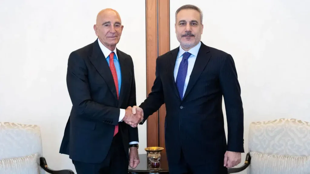 Bakan Fidan ve ABD Büyükelçisi Barrack’tan Kritik Görüşme