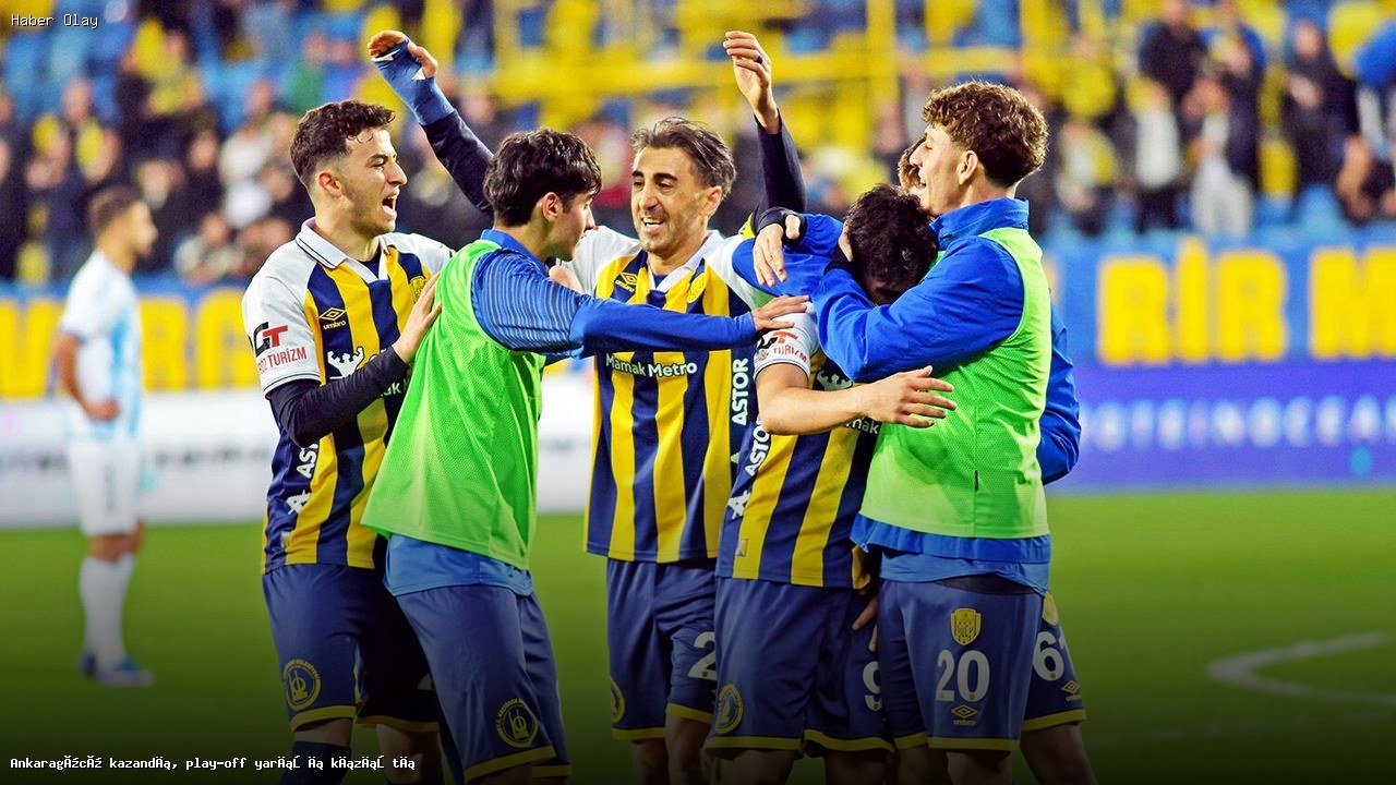 Ankaragücü Play-Off yarışında önemli bir galibiyet aldı