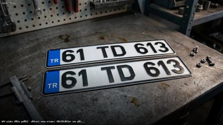 APP Plaka Değişimi İçin Son Gün: Sürücüler Neden Yoğunlaşıyor?