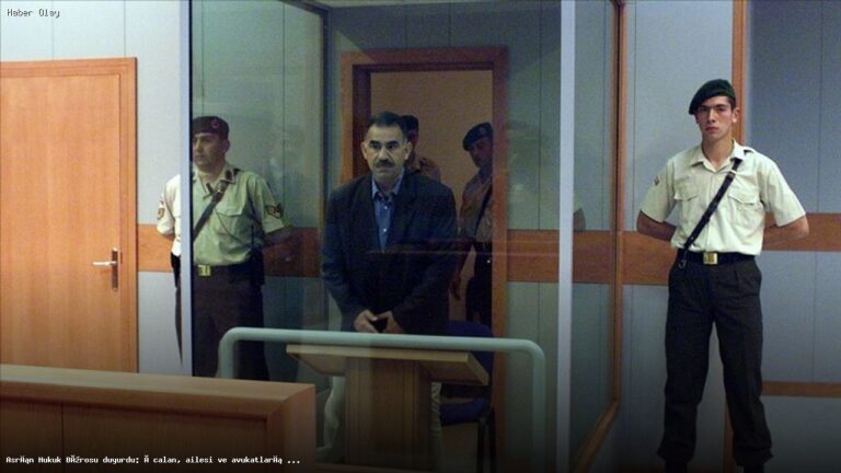 Abdullah Öcalan ile Aile ve Avukatları Arasında Görüşme Yapıldı