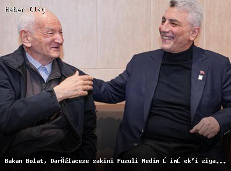 Bakan Ömer Bolat, Darülaceze’yi Ziyaret Etti