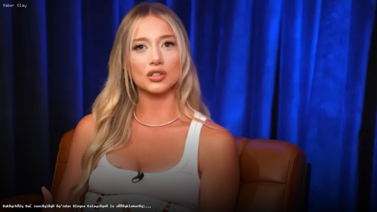 Aleyna Kalaycıoğlu Cezaevi Koşulları Hakkında Açıklama