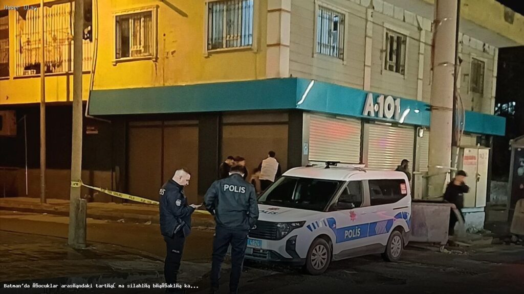 Batman’da Çocuk Kavgası Büyüyerek 9 Kişiyi Yaraladı