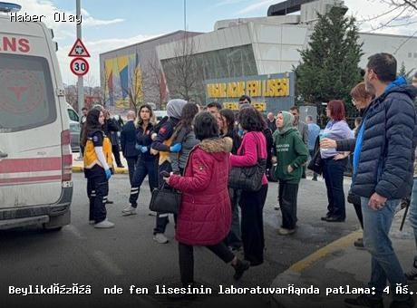 Beylikdüzü’nde Fen Lisesi Laboratuvarında Patlama: 4 Öğrenci Yaralandı