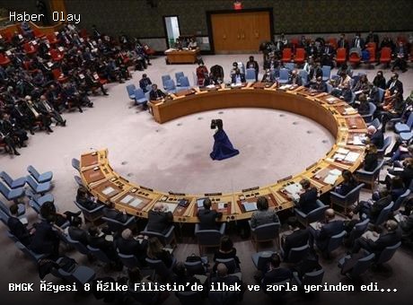 Filistin’de Zorla Yerinden Edilmeye Karşı 8 Ülkeden Ortak Açıklama