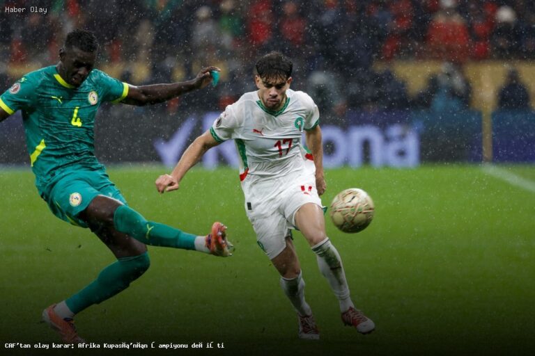 Afrika Kupası Şampiyonu Kim? CAF’ın Şok Kararı