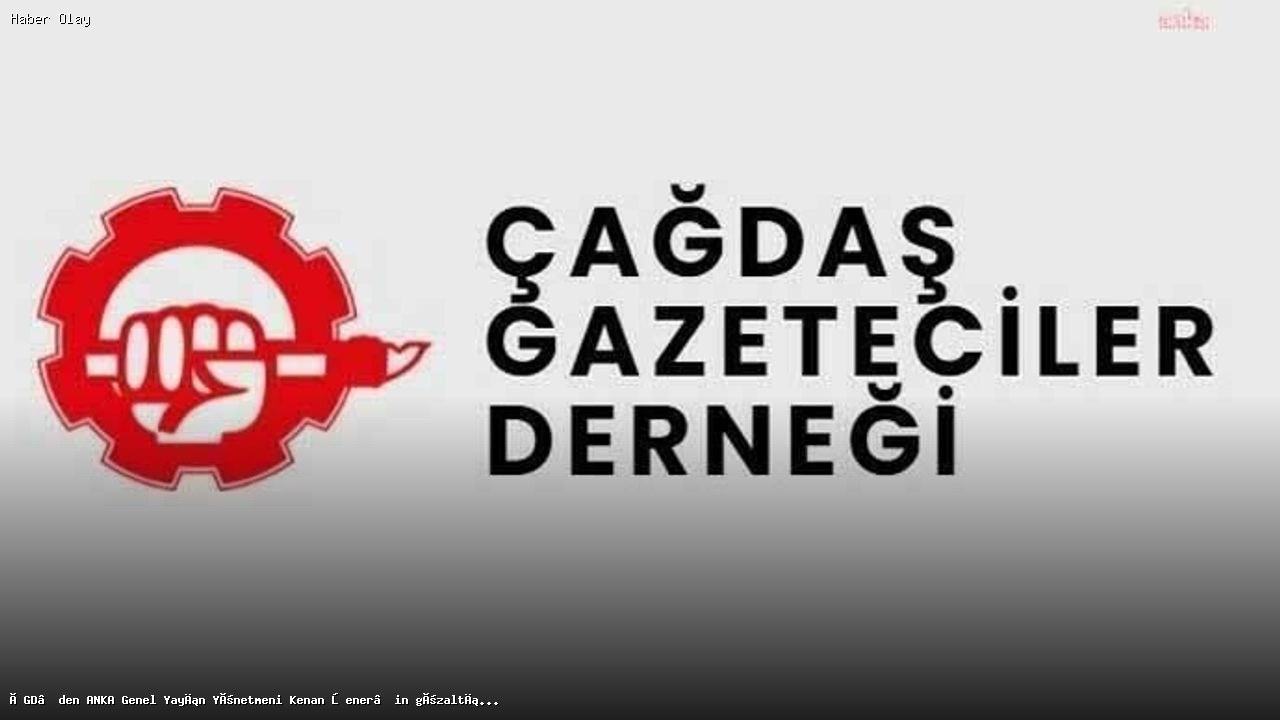 Gazetecilere Gözdağı: Kenan Şener Gözaltına Alındı