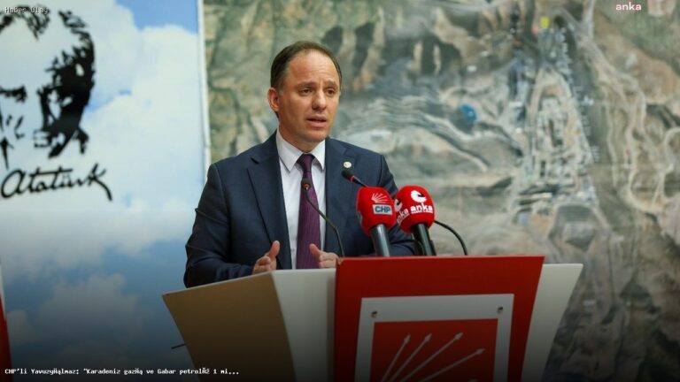 Yavuzyılmaz’dan dikkat çeken iddia: Karadeniz gazı ve Gabar petrolü yabancılara satıldı!