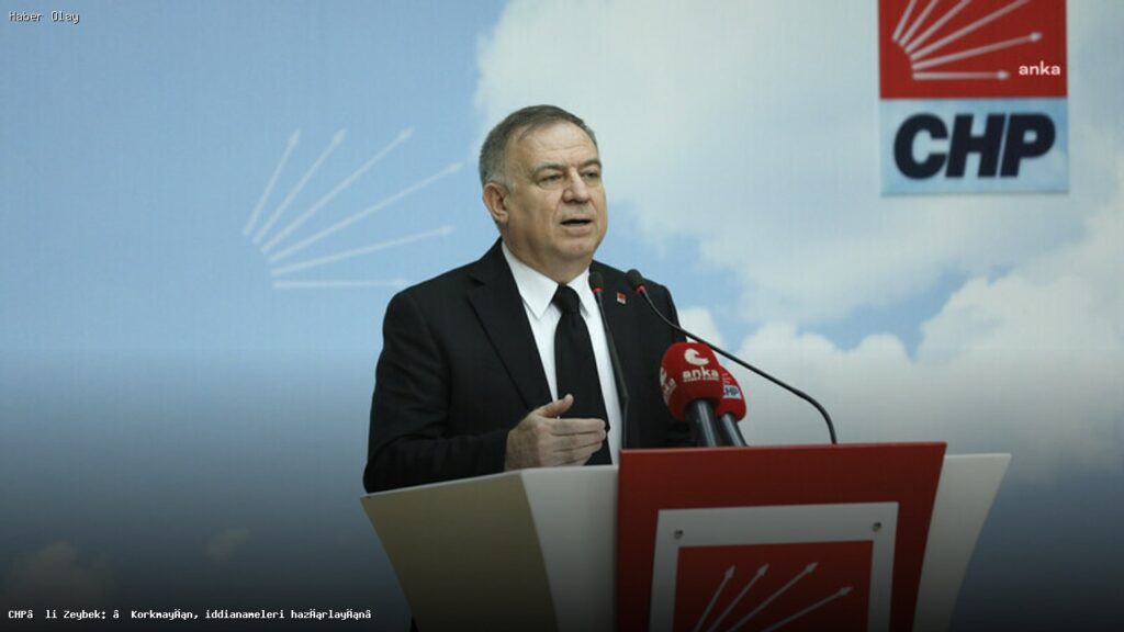 Zeybek’ten tutuklu belediye başkanlarına iddianame çağrısı