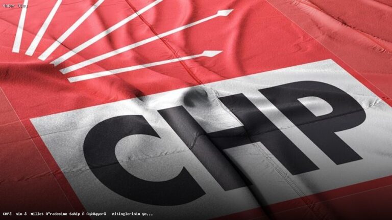 Uşak’ta CHP’nin Tarihi Mitingi: Ekonomik Sorunlar Masada