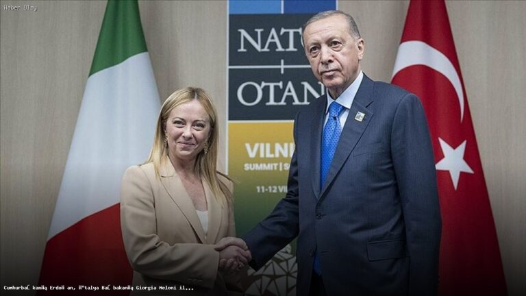 Erdoğan Meloni ile telefon görüşmesi gerçekleştirdi