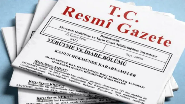 Cumhurbaşkanlığı Atama Kararları Resmi Gazete’de Yayınlandı