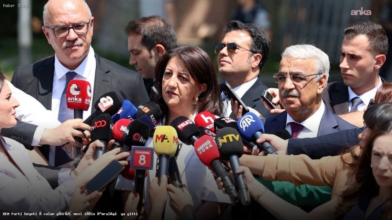 DEM Parti Heyeti İmralı’ya Gitti, Öcalan ile Görüşecek