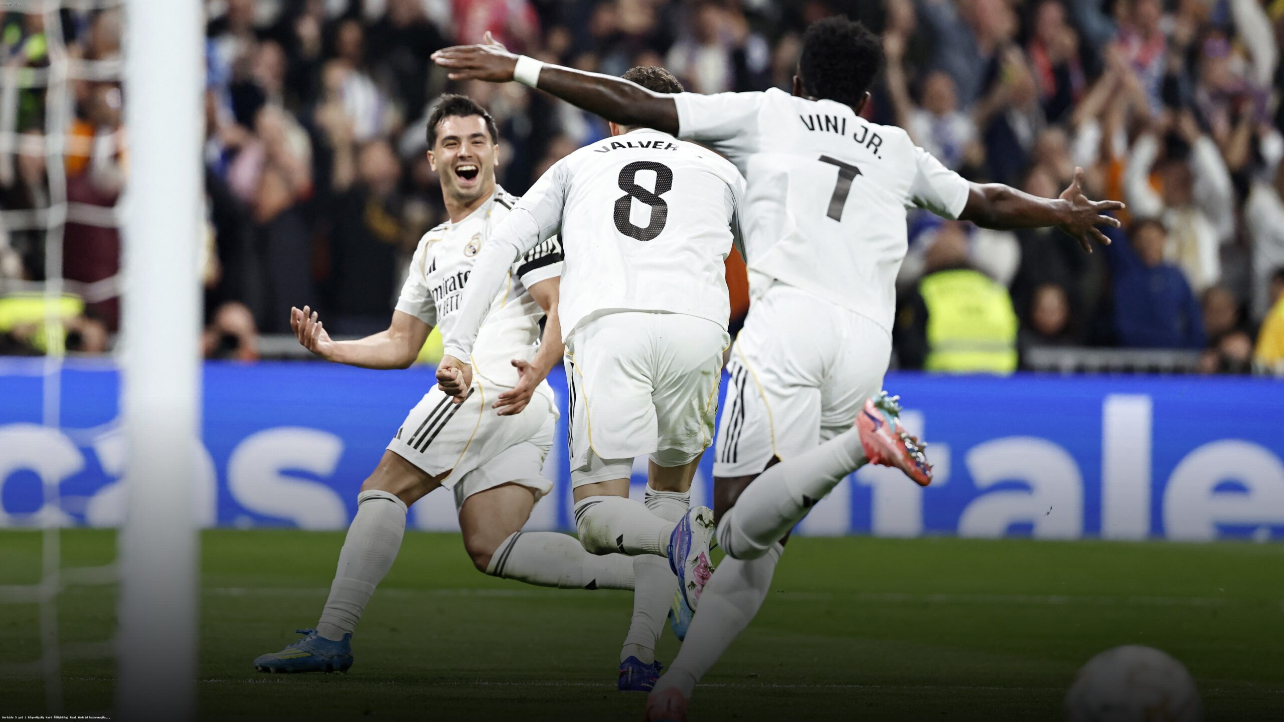 Real Madrid, Derbide 5 Golle Zafer Kazandı