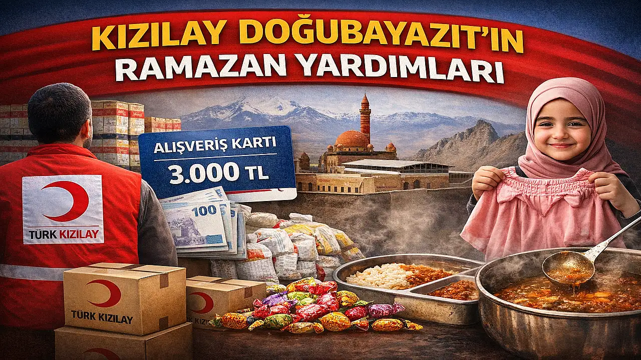 Doğubayazıt’ta Ramazan Yardım Kampanyası Hız Kesmeden Devam Ediyor