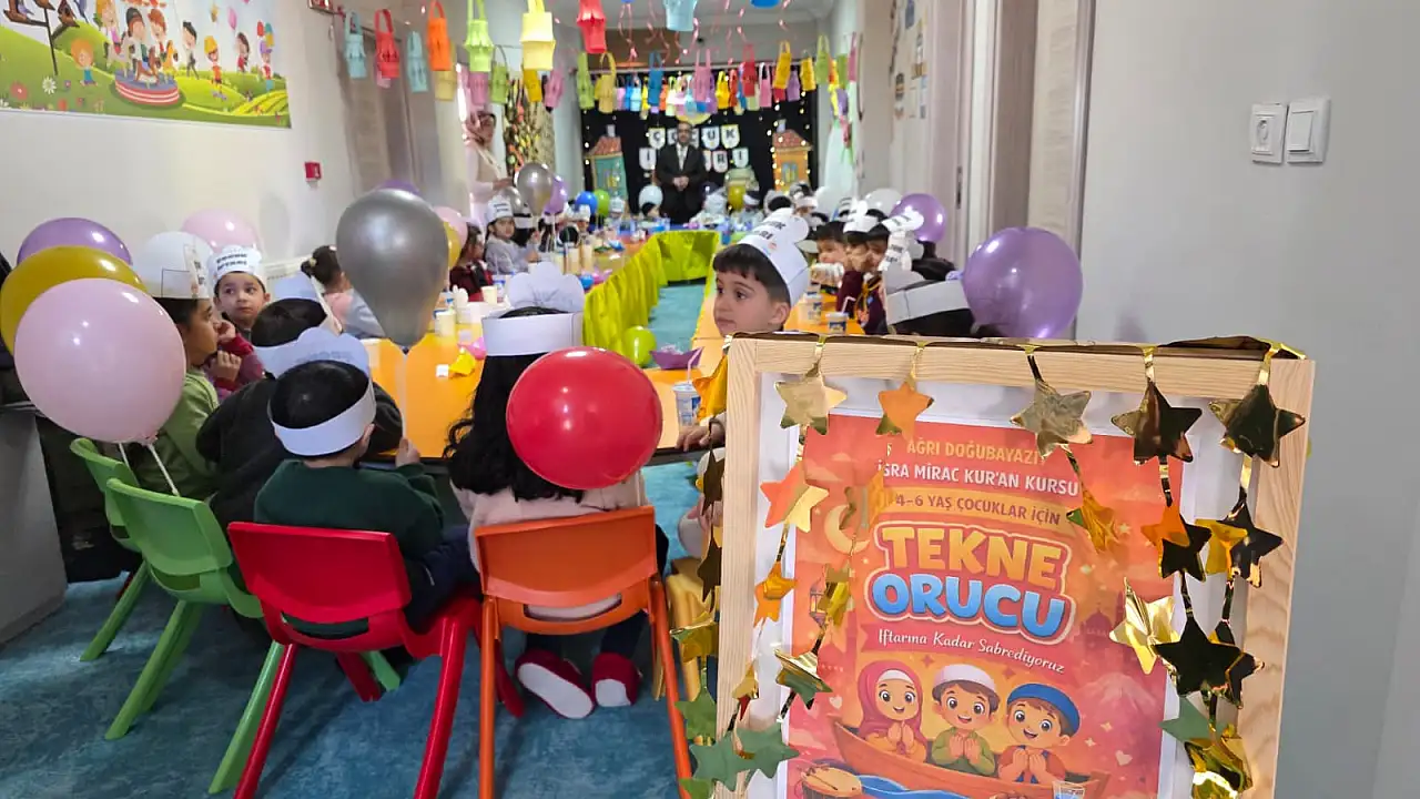 Doğubayazıt’ta Çocukların İlk Oruç Heyecanı Nasıl Yaşandı?