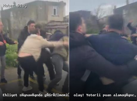 Ehliyet Sınavında Şok Olay: Sürücü Adayı Komisyon Üyesine Saldırdı